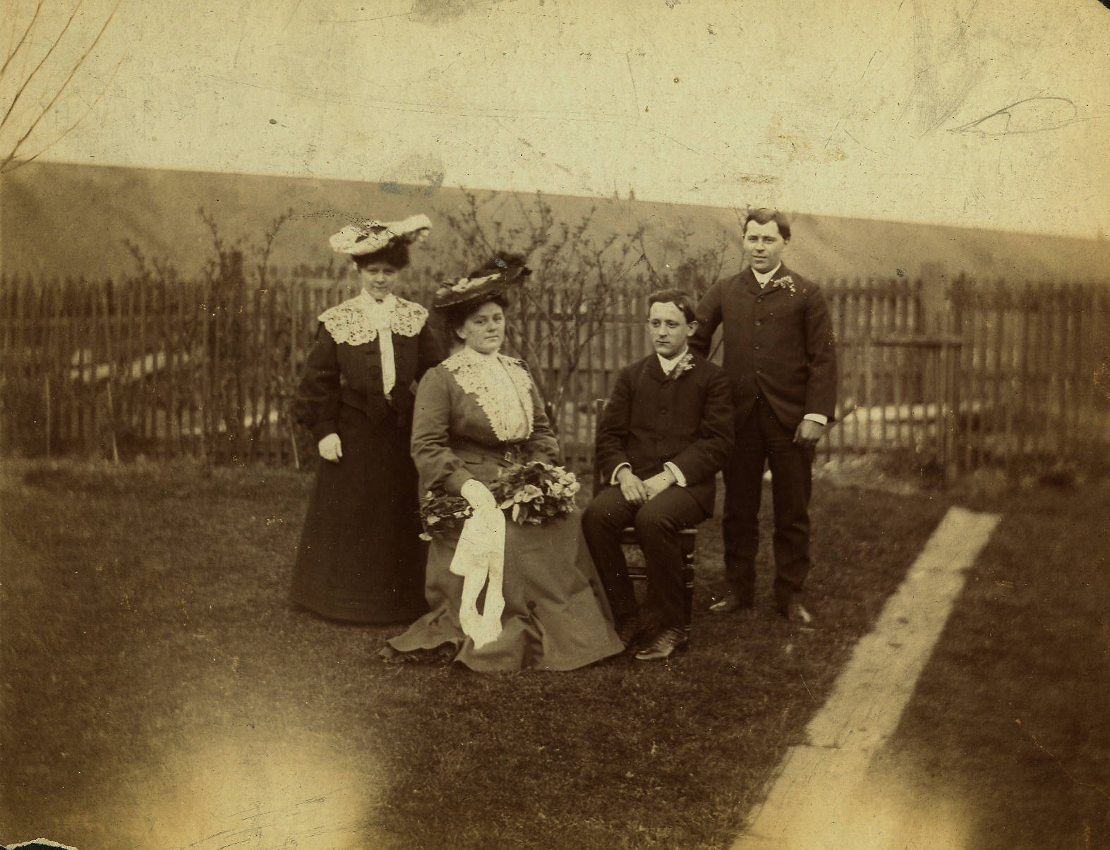 The children of John and Barbara Manquen